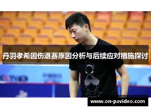 丹羽孝希因伤退赛原因分析与后续应对措施探讨